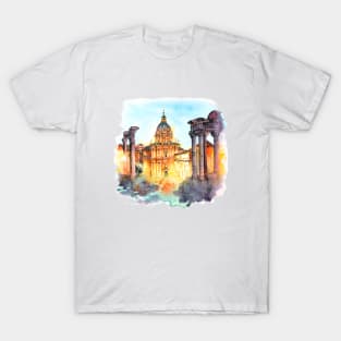 Roman Forum in Rome T-Shirt